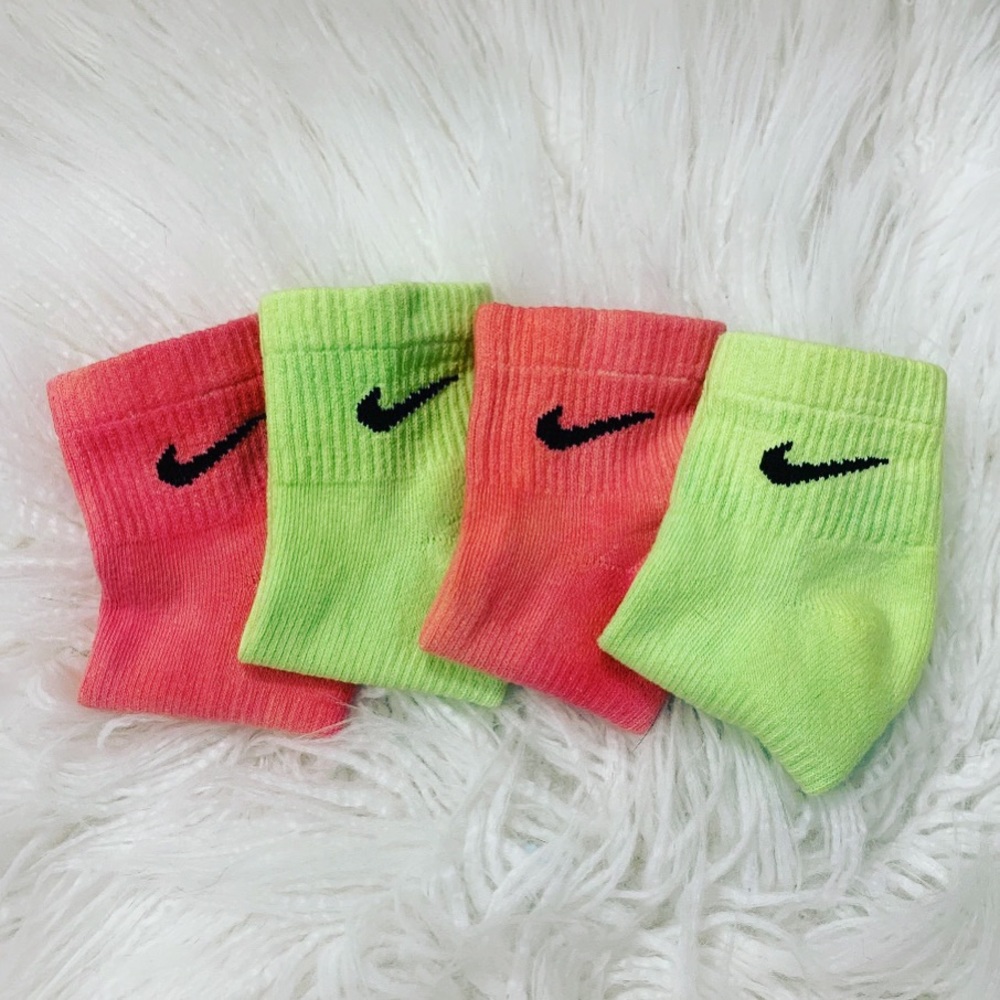 Nike Socks (ankle) - Hand Dyed in Austin, TX